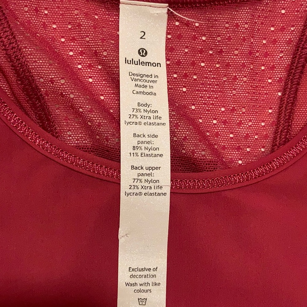 Lululemon Sculpt Tank - Picture 5 of 7